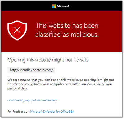 Microsoft Teams Safe Links
